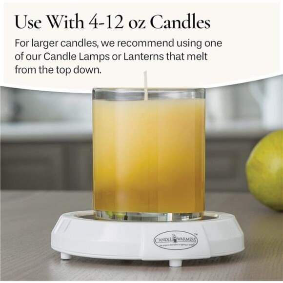 Candle Warmers Original Candle Warmer Plate Electric Candle Wax Melter - Picture 4 of 8
